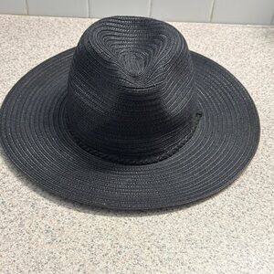 Free Press Elegant Black Fedora Hat